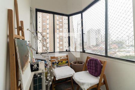 Varanda 2 da Sala de apartamento à venda com 4 quartos, 210m² em Vila Gumercindo, São Paulo