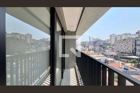 Sacada Sala de apartamento para alugar com 1 quarto, 28m² em Pinheiros, São Paulo