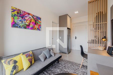 Sala de apartamento para alugar com 1 quarto, 28m² em Pinheiros, São Paulo