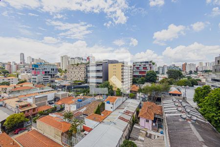 Vista da Varanda de apartamento para alugar com 1 quarto, 28m² em Pinheiros, São Paulo