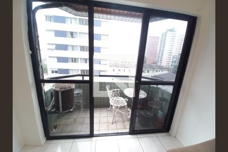 Sacada de apartamento para alugar com 1 quarto, 69m² em Centro, São Vicente