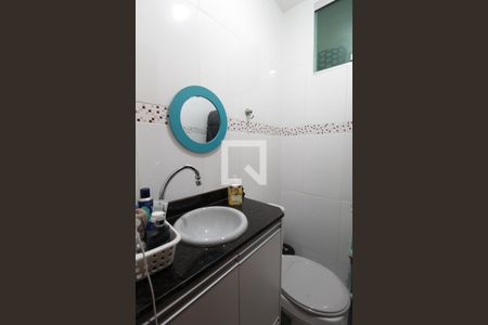 Lavabo da Sala de casa de condomínio à venda com 2 quartos, 110m² em Copacabana, Belo Horizonte