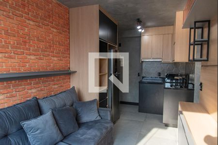 Sala/cozinha de apartamento para alugar com 1 quarto, 33m² em Vila Mariana, São Paulo