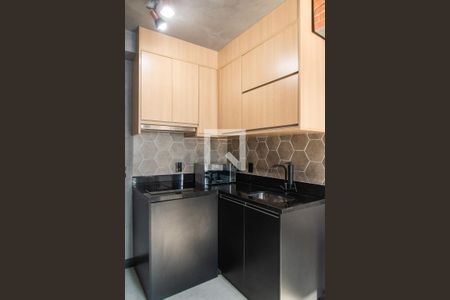 Sala/cozinha de apartamento para alugar com 1 quarto, 33m² em Vila Mariana, São Paulo