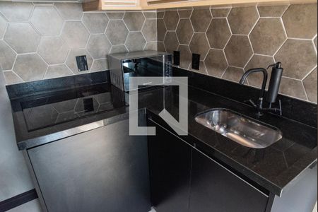 Sala/cozinha de apartamento para alugar com 1 quarto, 33m² em Vila Mariana, São Paulo