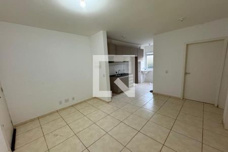 Sala de apartamento para alugar com 2 quartos, 43m² em Valentina Figueiredo, Ribeirão Preto