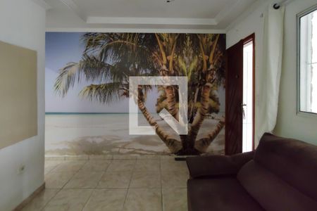 Sala de casa para alugar com 2 quartos, 98m² em Mirim, Praia Grande