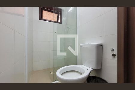 Banheiro de kitnet/studio para alugar com 1 quarto, 12m² em Jardim, Santo André