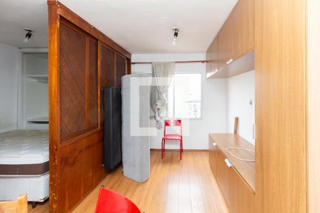 Sala de apartamento para alugar com 1 quarto, 35m² em Indianópolis, São Paulo