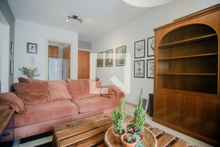 Sala de apartamento para alugar com 1 quarto, 57m² em Bom Jesus, Porto Alegre