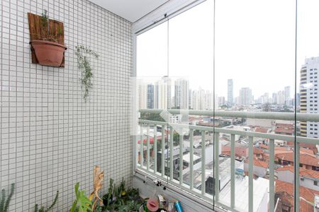 Varanda de apartamento à venda com 3 quartos, 95m² em Vila Gomes Cardim, São Paulo