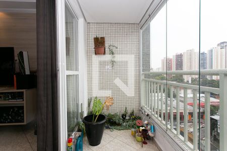 Varanda de apartamento à venda com 3 quartos, 95m² em Vila Gomes Cardim, São Paulo