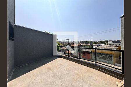 Varanda da Sala de casa à venda com 2 quartos, 130m² em Parque João Ramalho, Santo André