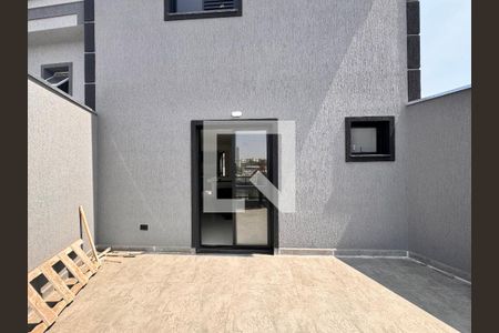 Varanda da Sala de casa à venda com 2 quartos, 130m² em Parque João Ramalho, Santo André