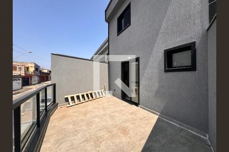 Varanda da Sala de casa à venda com 2 quartos, 130m² em Parque João Ramalho, Santo André