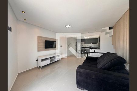 Sala de casa à venda com 2 quartos, 130m² em Parque João Ramalho, Santo André