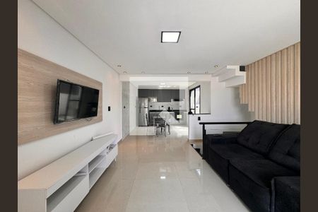 Sala de casa à venda com 2 quartos, 130m² em Parque João Ramalho, Santo André