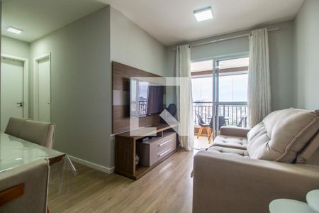 Sala de Jantar de apartamento à venda com 2 quartos, 61m² em Jardim Tupanci, Barueri