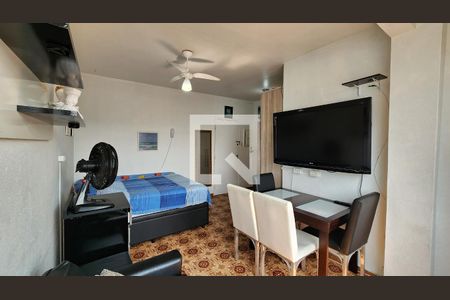 Sala de kitnet/studio para alugar com 1 quarto, 78m² em Aparecida, Santos