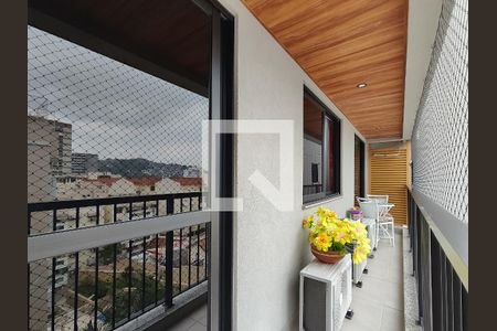 Varanda da Sala de apartamento à venda com 2 quartos, 60m² em Vila Isabel, Rio de Janeiro