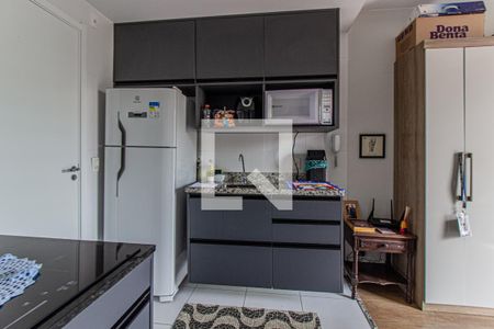 Cozinha e Área de Serviço de kitnet/studio à venda com 1 quarto, 27m² em Liberdade, São Paulo