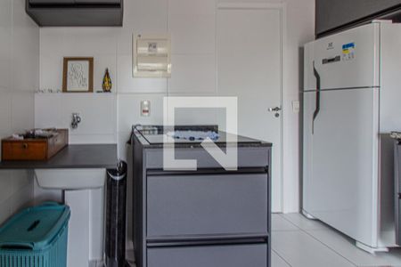 Cozinha e Área de Serviço de kitnet/studio à venda com 1 quarto, 27m² em Liberdade, São Paulo