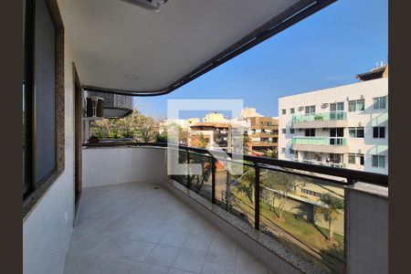 Varanda de apartamento para alugar com 2 quartos, 90m² em Recreio dos Bandeirantes, Rio de Janeiro