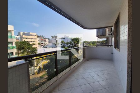 Varanda de apartamento para alugar com 2 quartos, 90m² em Recreio dos Bandeirantes, Rio de Janeiro