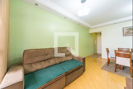 Sala de apartamento à venda com 3 quartos, 78m² em Vila Apiai, Santo André