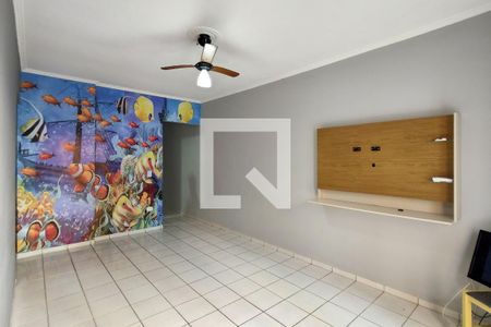 Sala de apartamento para alugar com 1 quarto, 55m² em Vila Tupi, Praia Grande