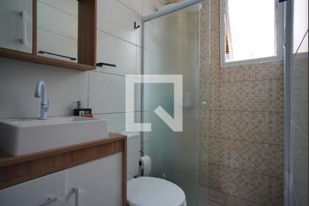 Banheiro Corredor de apartamento à venda com 1 quarto, 39m² em Jardim Itu, Porto Alegre