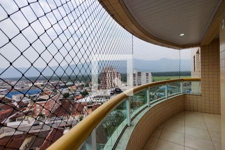 Sacada de apartamento para alugar com 1 quarto, 47m² em Vila Caiçara, Praia Grande