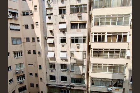 Sala vista  de apartamento à venda com 2 quartos, 128m² em Copacabana, Rio de Janeiro