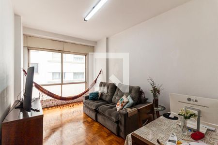 Sala de apartamento à venda com 2 quartos, 104m² em República, São Paulo