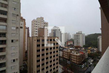 Vista de apartamento para alugar com 2 quartos, 66m² em Vila Alzira, Guarujá