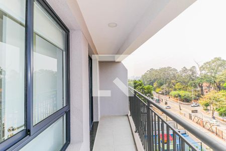 Varanda de apartamento para alugar com 1 quarto, 33m² em Santo Amaro, São Paulo