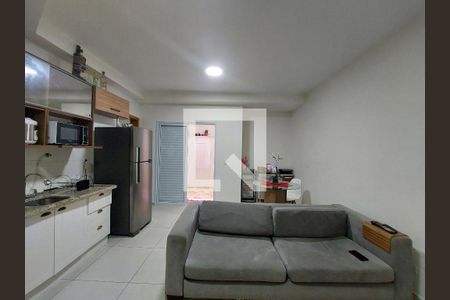 Sala de kitnet/studio à venda com 1 quarto, 40m² em Campo Grande, São Paulo