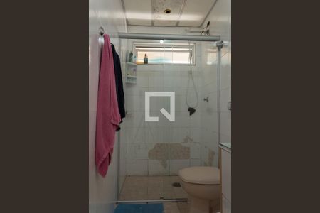 Banheiro de apartamento à venda com 1 quarto, 35m² em Taboão, São Bernardo do Campo