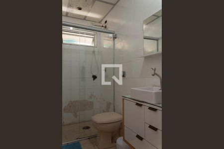 Banheiro de apartamento à venda com 1 quarto, 35m² em Taboão, São Bernardo do Campo