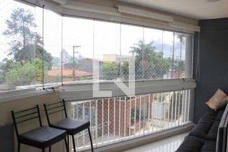 Varanda da Sala de apartamento para alugar com 2 quartos, 83m² em Gopouva, Guarulhos