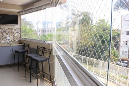 Varanda da Sala de apartamento para alugar com 2 quartos, 83m² em Gopouva, Guarulhos