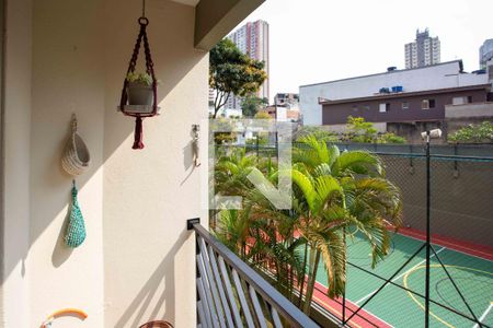 Varanda da Sala de apartamento à venda com 2 quartos, 66m² em Centro, Diadema