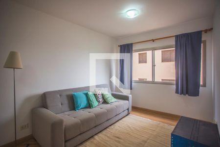 Sala de Estar de apartamento para alugar com 2 quartos, 62m² em Mirandópolis, São Paulo