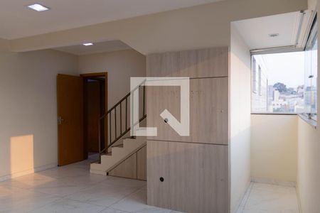 Sala de apartamento à venda com 3 quartos, 180m² em Alto Caiçaras, Belo Horizonte