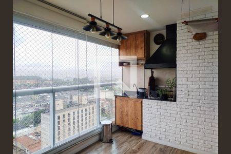 Varanda Gourmet de apartamento à venda com 2 quartos, 64m² em Centro, São Caetano do Sul