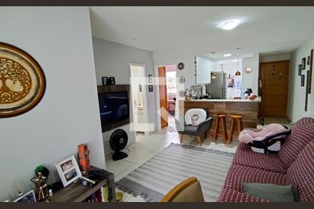 sala de apartamento para alugar com 2 quartos, 65m² em Curicica, Rio de Janeiro