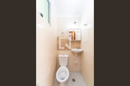 Lavabo de casa de condomínio para alugar com 2 quartos, 58m² em Vila João Ramalho, Santo André