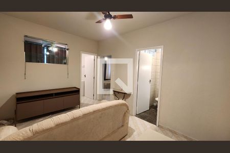 Sala de apartamento para alugar com 2 quartos, 60m² em José Menino, Santos