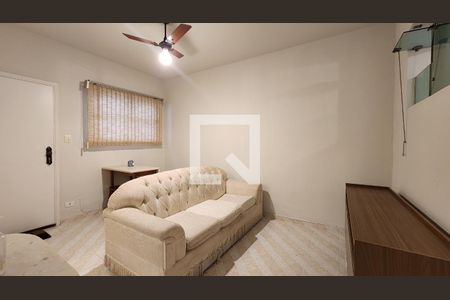 Sala de apartamento para alugar com 2 quartos, 60m² em José Menino, Santos