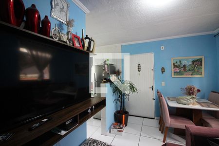 Sala  de apartamento à venda com 2 quartos, 50m² em Vila Euclides, São Bernardo do Campo